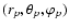 $(r_p,\theta_p,\varphi_p)$