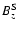 $B^{\rm S}_z$