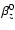 $\beta^0_z$
