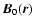 ${\vec B}_0
({\vec r})$
