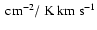 $~{\rm cm^{-2}}/~{\rm {K~km ~s^{-1}}}$