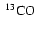 $~{\rm ^{13}CO}$