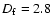 $D_{\rm f}=2.8$