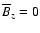 $\overline{B}_{z}=0$
