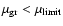 $\mu_{\rm gr}<\mu_{\rm limit}$