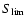 $S_{\rm lim}$
