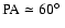 $\rm PA\simeq 60\hbox{$^\circ$ }$