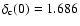 $\delta_{\rm c}(0)=1.686$