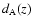 $d_{\rm A}(z)$
