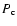 $P_{\rm c}$