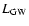 $L_{\rm GW}$