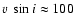 $v~\sin{i} \approx 100$