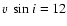 $v~\sin{i} = 12$