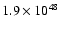 $1.9\times10^{48}$
