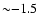 ${\sim}{-}1.5$