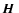 ${\mbox{\boldmath$\vec{H}$ }}$