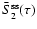 $\bar S_2^{\rm ss}(\tau)$