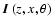${\mbox{\boldmath$\vec{I}$ }}(z,x,\theta)$