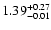 $\rm 1.39_{-0.01}^{+0.27}$