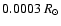 $0.0003~R_{\odot}$