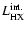 $L^{\rm int.}_{\rm HX}$