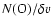 $N({\rm O})/\delta v$