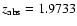$z_{\rm abs}=1.9733$