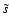 $\tilde{s}$