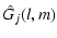 $\displaystyle \hat{G}_{j}(l,m)$