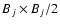 $B_j \times B_j/2$