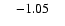 $\quad-1.05\quad$
