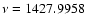 $\nu=1427.9958$