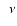 $\phantom{2}\nu $