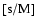 $\rm {[s/M]}$