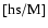 $\rm {[hs/M]}$