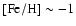 $\rm [Fe/H] \sim -1$