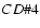 $CD\char93 4$
