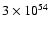 $3\times 10^{54}$