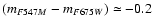 $(m_{{F547M}}-m_{{F675W}})\simeq-0.2$