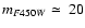 $m_{F450W}\simeq~20$