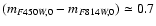 $(m_{F450W,0}-m_{F814W,0})\simeq0.7$