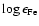 $\log{\epsilon}_{{\rm Fe}}$