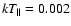 $kT_{\Vert}=0.002$