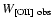 $W_{\rm [OII]~obs}$