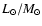 $L_\odot/M_\odot$