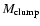 $M_{\rm clump}$