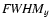 ${{\it FWHM}_y}$