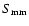 $S_{\rm mm}$