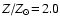 $Z/Z_\odot \! = \! 2.0$