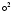 $^{\circ^{2}}$